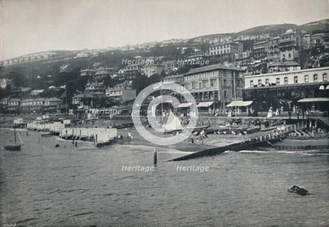 'Ventnor - Panorama from the Sea', 1895. Artist: Unknown.