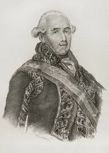 Ventura Caro Maza de Lizana, (1742-1809), Captain General of Valencia, Spanish military, 1851. Creator: Unknown