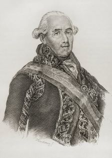 Ventura Caro Maza de Lizana, (1742-1809), Captain General of Valencia, Spanish military, 1851. Creator: Unknown