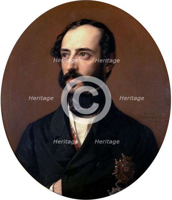 Ventura de la Vega, 1849. Creator: Federico de Madrazo y Kuntz.