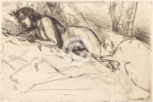 Venus, 1859. Creator: James Abbott McNeill Whistler.