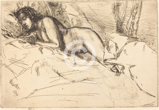 Venus, 1859. Creator: James Abbott McNeill Whistler.