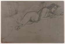 Venus, 1859. Creator: James Abbott McNeill Whistler