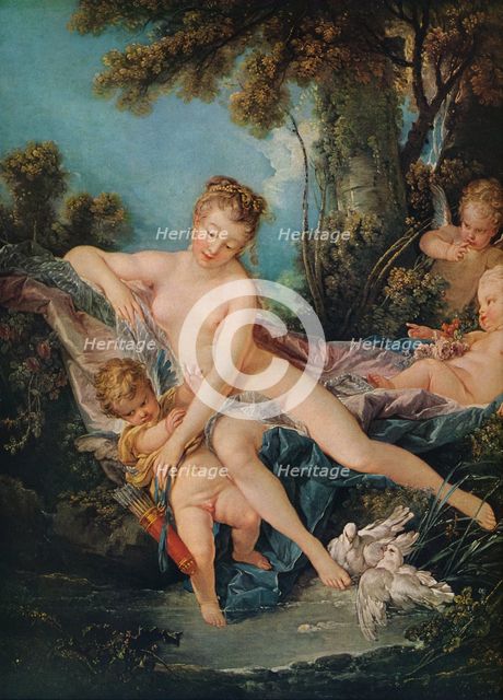 'Venus Consoling Love', 1751. Artist: Francois Boucher.