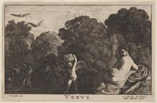 Venus. Creator: Wenceslaus Hollar