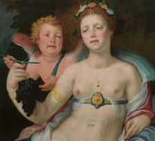 Venus, Cupid and Ceres, 1604. Creator: Cornelis Cornelisz van Haarlem