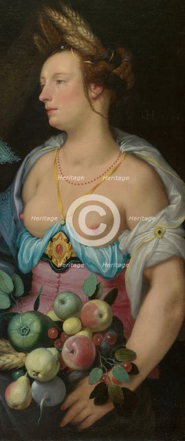 Venus, Cupid and Ceres, 1604. Creator: Cornelis Cornelisz van Haarlem.