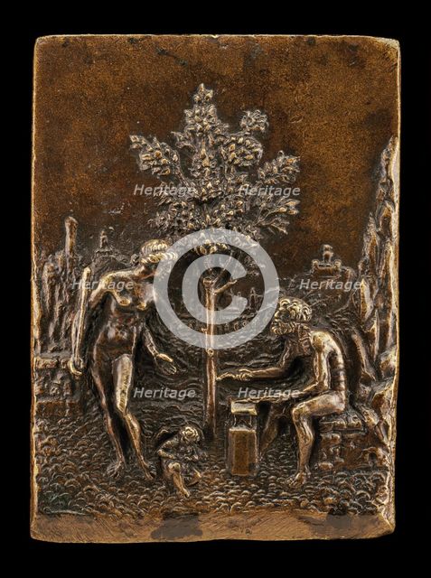 Venus, Cupid and Vulcan. Creator: Andrea Briosco.