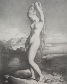 Venus Anadyomène, 1839. Creator: Théodore Chassériau (French, 1819-1856)