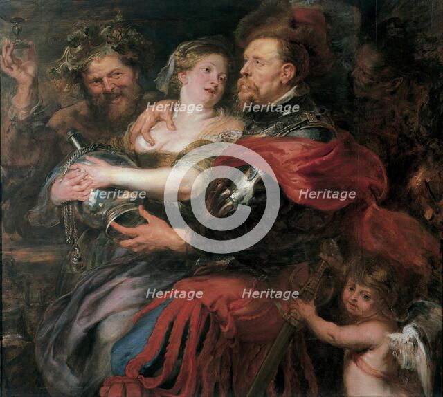 Venus and Mars, 1632-1636. Artist: Rubens, Pieter Paul (1577-1640)