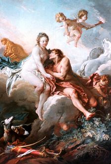 Venus and Mars c1725-1770. Artist: François Boucher