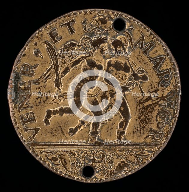 Venus and Mars [reverse], probably 1490/1520. Creator: Unknown.