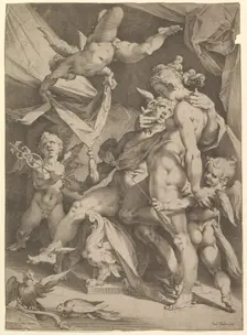 Venus and Mercury, ca. 1600. Creator: Jan Muller