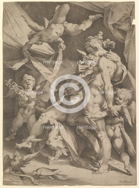 Venus and Mercury, ca. 1600. Creator: Jan Muller.