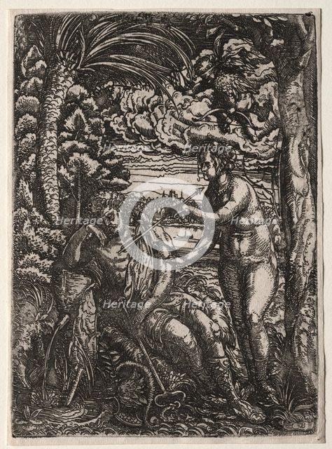 Venus and Mercury. Creator: Hans Burgkmair (German, 1473-1531).