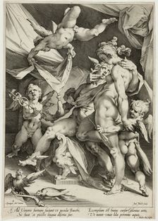 Venus and Mercury, c.1600. Creator: Jan Muller