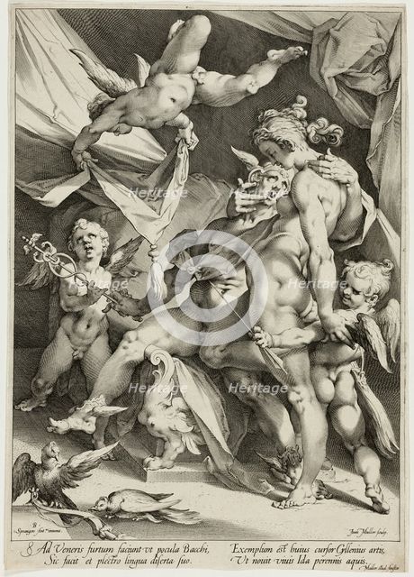 Venus and Mercury, c.1600. Creator: Jan Muller.