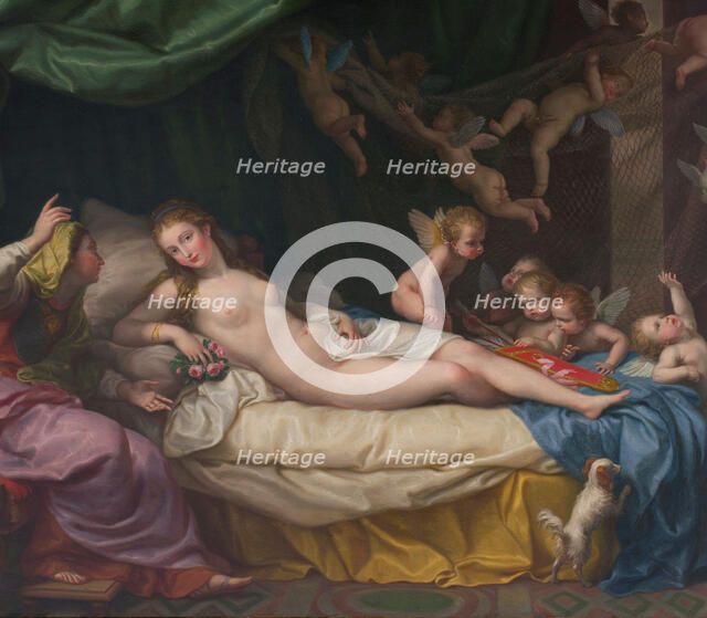 Venus and Minerva , 1794. Creator: Pécheux, Laurent (1729-1821).