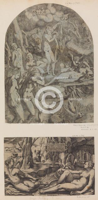 Venus and Nymphs Bathing, 1543. Creator: Antonio Fantuzzi.