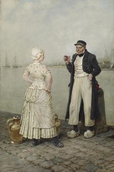 Venus and Neptune, c1882. Creator: George Henry Boughton