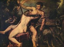 Venus and Adonis 1560. Artist: Titian