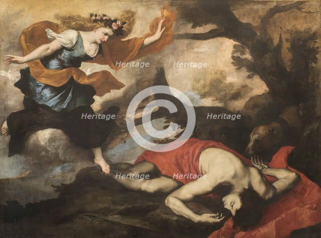 Venus and Adonis, 1636. Creator: Ribera, José (Jusepe), de (1591-1652).