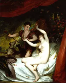 Venus and Adonis, 1808. Creator: Thomas Phillips