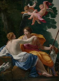 Venus and Adonis, about 1642. Creator: Simon Vouet