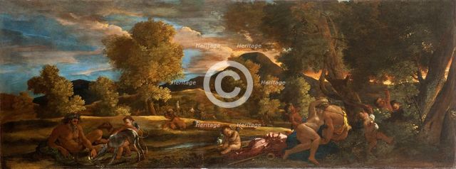 Venus and Adonis, c. 1625-1626. Creator: Poussin, Nicolas (1594-1665).