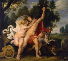 Venus and Adonis c1614. Artist: Peter Paul Rubens