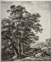 Venus and Adonis. Creator: Anthonie Waterloo (Dutch, 1609/10-1690)