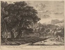 Venus and Adonis Hunting. Creator: Herman van Swanevelt