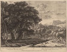 Venus and Adonis Hunting. Creator: Herman van Swanevelt