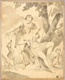 Venus and Adonis, n.d. Creator: Unknown