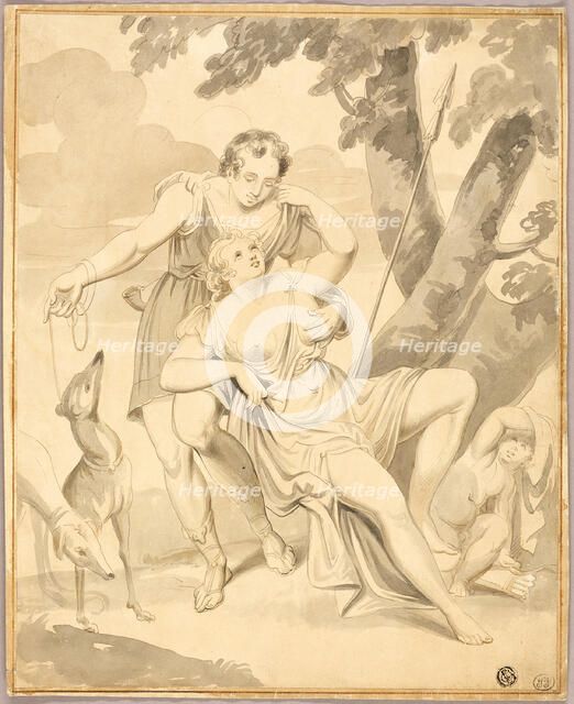 Venus and Adonis, n.d. Creator: Unknown.