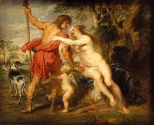 Venus and Adonis, probably mid-1630s. Creator: Peter Paul Rubens