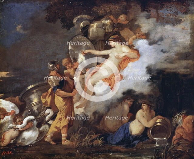 'Venus and Aeneas', 17th century.  Artist: Sébastien Bourdon