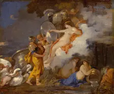 Venus and Aeneas, 1660. Creator: Sébastien Bourdon