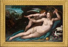 Venus and Amor, ca 1578