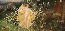 Venus and Anchises c1889-1890, (c1930). Creator: Sir William Blake Richmond