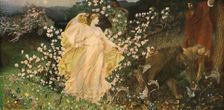Venus and Anchises c1889-1890, (c1930). Creator: Sir William Blake Richmond