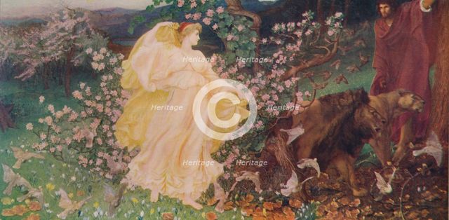 'Venus and Anchises', c1889, (c1915). Artist: Sir William Blake Richmond.