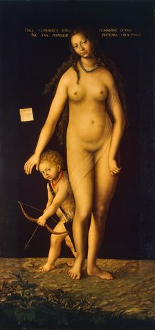 Venus and Cupid, 1509. Creator: Lucas Cranach the Elder