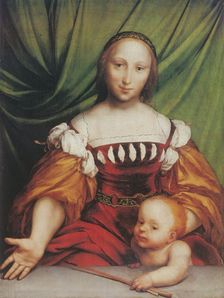 Venus and Cupid, 1526. Creator: Hans Holbein the Younger