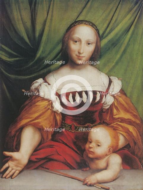 Venus and Cupid, 1526. Creator: Hans Holbein the Younger.