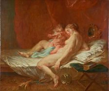 Venus and Cupid, 1788. Creator: Martin Johann Schmidt