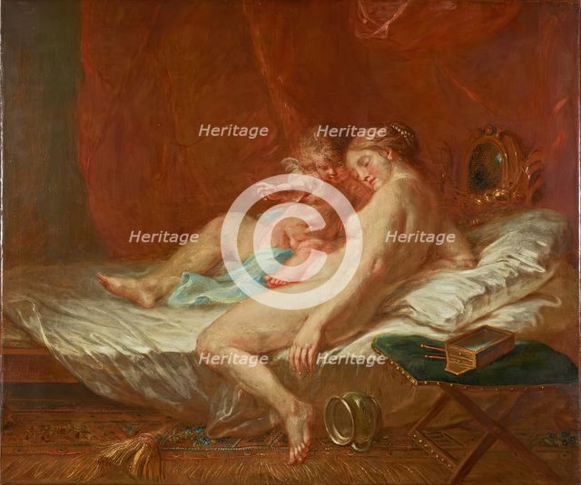 Venus and Cupid, 1788. Creator: Martin Johann Schmidt.