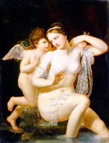 Venus and Cupid 1792. Artist: Nicolas de Courteille