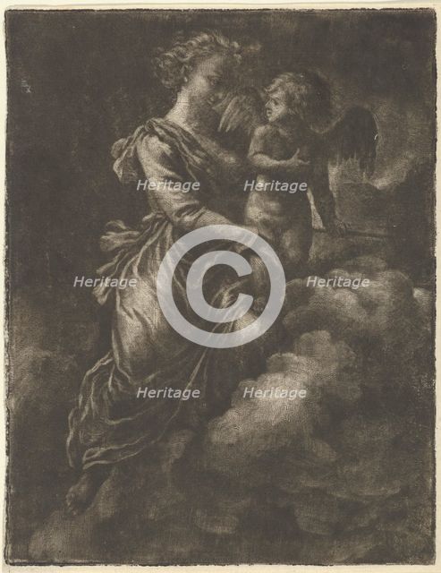 Venus and Cupid, 17th century. Creator: Allart van Everdingen.