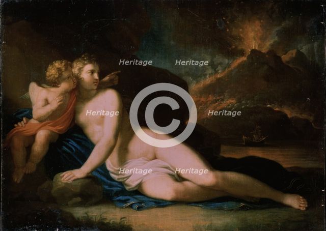 Venus and Cupid, 1804. Artist: Tischbein, Johann Friedrich August (1750-1812)